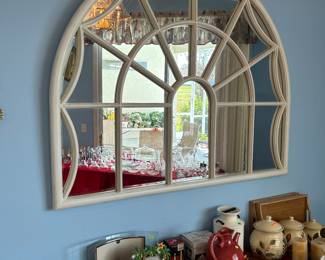 Beveled Arched Mirror
