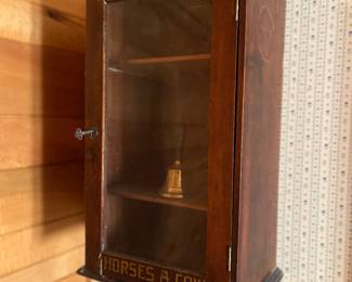 Antique veterinarian cabinet 