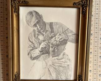 Barbershop limited print 