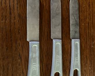 Mess kit knives 