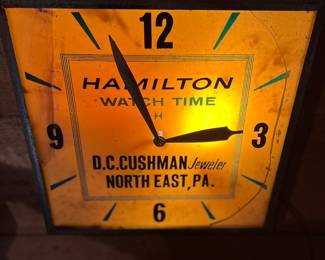 Local North East jeweler clock 