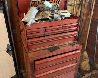 Took chest and tools 