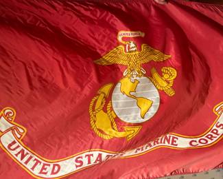 Large USMC flag!