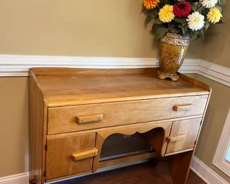 #49	Maple Buffet w/1 drawer & 2 doors - 46x18x36	 $175.00 			
