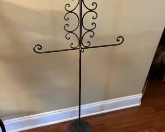 #57	Metal Stand w/star Top - 20x46	 $30.00 			
