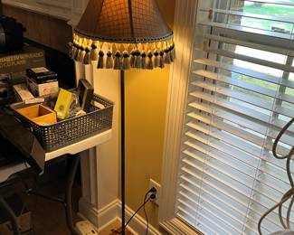 #73	Heavy Floor Lamp - 58" Tall	 $75.00 			
