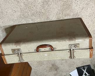 #98	Vintage Vinyl Suitcase	 $20.00 			
