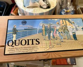 #106	Quoito Wood Box Game 	 $20.00 			

