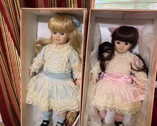 #107	Doll by Pauleen - Set of 2 Dolls - Blue & Pink NO. 530	 $40.00 			
