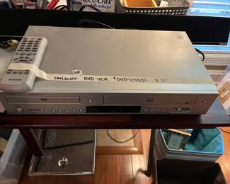 #108	Samsung DVD/VCR plus V550 Model	 $20.00 			
