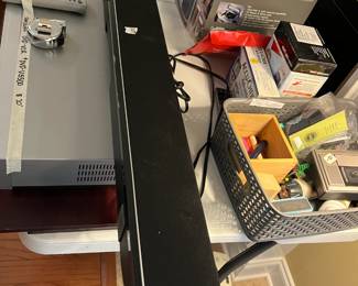 #109	Vizio Soundbar	 $50.00 			
