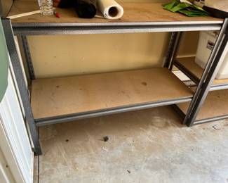 #146	Heavy Duty Shelving w/ 3 particle Board Shelves - 48x19x35	 $100.00 			
#147	Heavy Duty Shelving w/ 2 particle Board Shelves - 48x19x35	 $75.00 			
