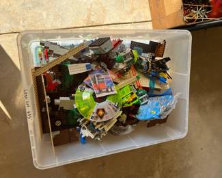 #160	Mixed Box of Legos	 $35.00 			

