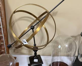 #96	misc.	Sphere w/Arrow Through Center - Spins on Axis	 $20.00 			
