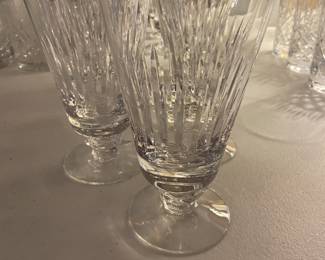 #169	ET	Fostoria clear water stem glasses set of `6	 $72.00 			
#170	ET	Fostoria  clear Water stem glasses set of 8	 $96.00 			
