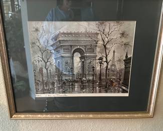 paris l'arc de triomphe