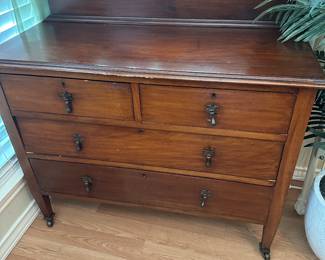 antique dresser w/ mirror