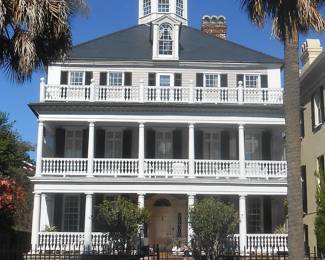 The Historic Colonel John Ashe House, 32 South Battery, Charleston SC