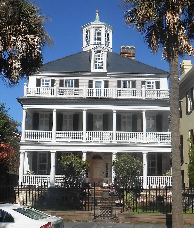 The Historic Colonel John Ashe House, 32 South Battery, Charleston SC