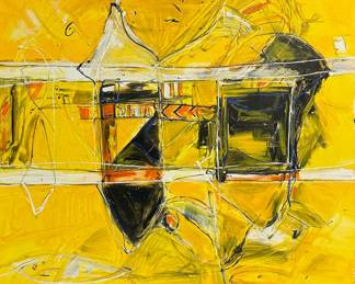 ANDREAS JORDI (Swiss, b. 1961) CONTEMPORARY ABSTRACT