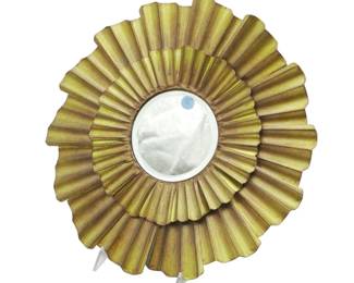 WEBBED SUNBURST BEVELED MIRROR