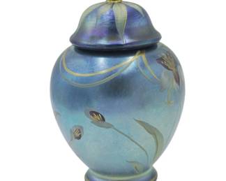 FENTON FAVRENE GINGER JAR LIMITED EDITION