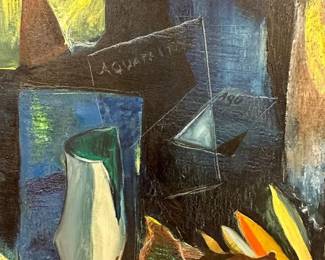 PATRICK ROWLEY (1921-2016) FAUVIST STILL LIFE