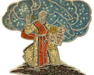 ART DECO CHARLES BRADLEY WARREN (1903-1967) MOSES MOSAIC