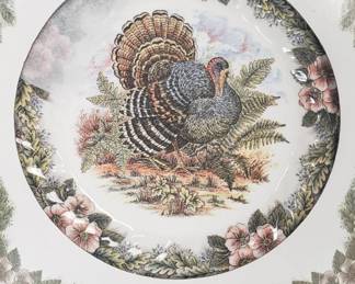 Turkey Dinner and salad plates