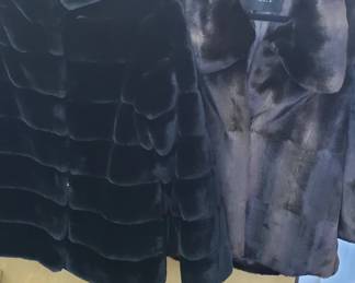 Patty Kim & Tahari Faux Fur Women Size S