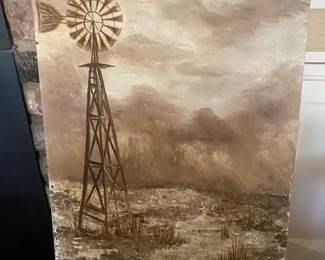 Windmill Painting