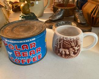 Polar Bear Coffee Tin