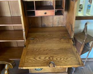 Antique Drop Front Secretary