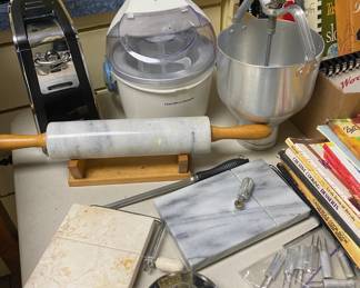 Marble Rolling Pin and Cheese Boards