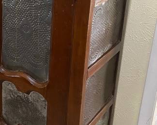 Punched Tin Pie Safe