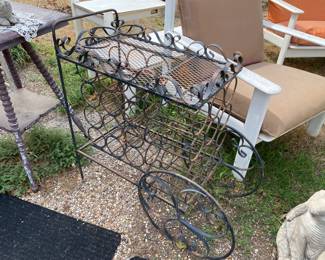 Wine Garden Cart