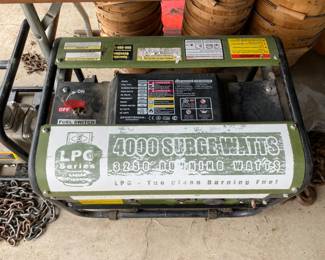 Propane Powered Generator