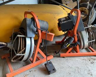 2 Electric Sewer Augers