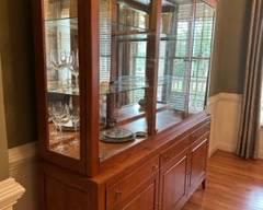 Canadel made in Canada China cabinet 