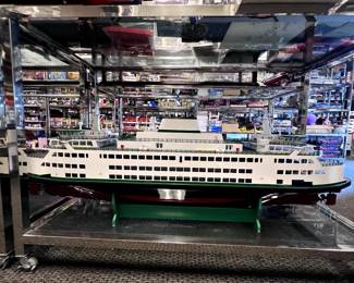 Handcrafted ship model