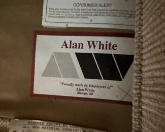 Alan White Love Seat