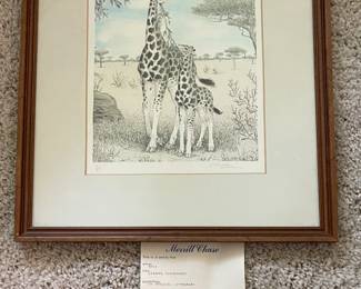 Giraffe Motherhood by Sona