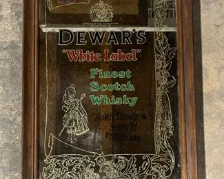 DeWar's Bar Sign