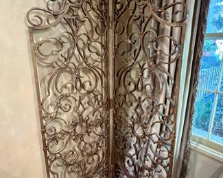 Antique Iron Screen