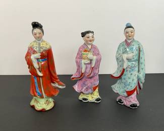 Vintage Chinese Porcelain figures of Women