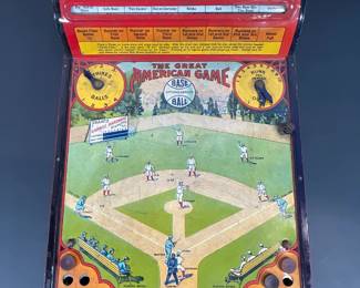 Vintage Baseball Game - tin