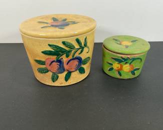 Made in Japan Ceramic Trinket Jars