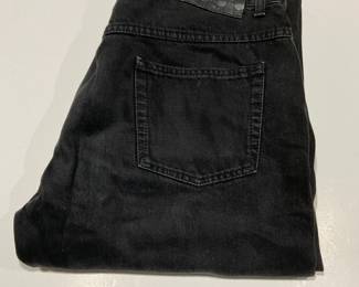 Mens GUCCI blk Jeans - 36"