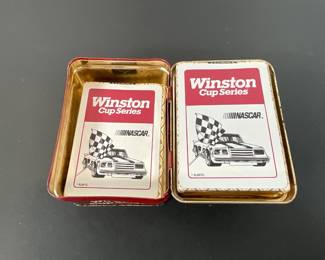 Vintage NASCAR Winston Playing Cards - sealed