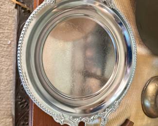 Silver tray